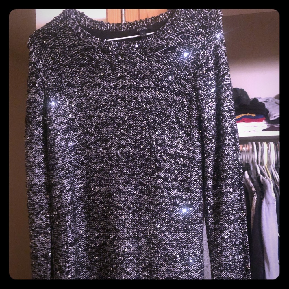 Apt 9 sparkle sweater